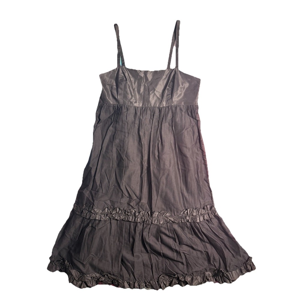 Vera Wang Black Strapless Silk Taffeta Party Cocktail Dress Size US 6, EU 40 - Picture 5 of 6